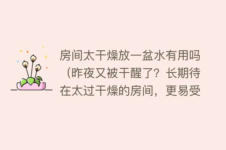 房间太干燥放一盆水有用吗（昨夜又被干醒了？长期待在太过干燥的房间，更易受到病毒感染）