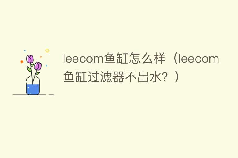 leecom鱼缸怎么样（leecom鱼缸过滤器不出水？）